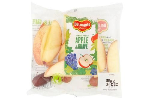 Del Monte Apple & Grape Snack Bags 80g