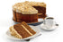 Sysco Coffee & Walnut Cake Pre-Cut, 14 Portions