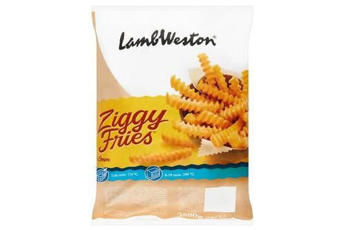 Lamb Weston Ziggy Fries 2.5kg