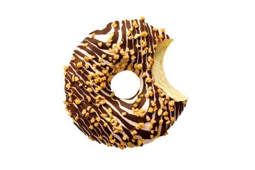 Donut Worry Be Happy Nutty Zafari Ring Donut 12pk