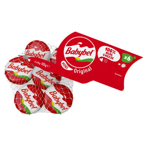 Bel Mini Babybel Cheese 6pk