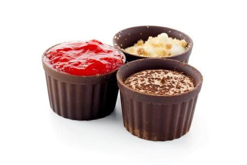 Brakes Mini Chocolate Cups Italian Selection 12pk