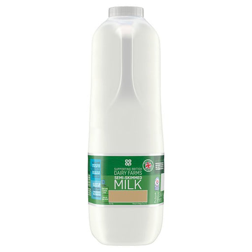 Co Op Semi Skimmed Milk 2pt [494]