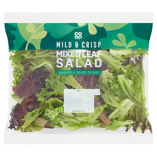 Co Op Mixed Leaf Salad 100g