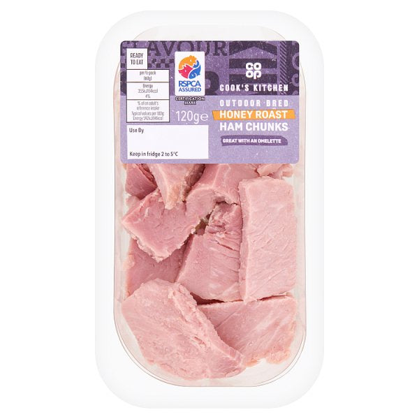 Co Op Honey Roast Ham Chunks 2F4 120g