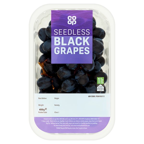 Co Op Black Seedless Grapes