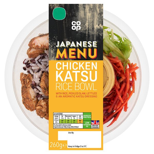 Co op Katsu Chicken Salad
