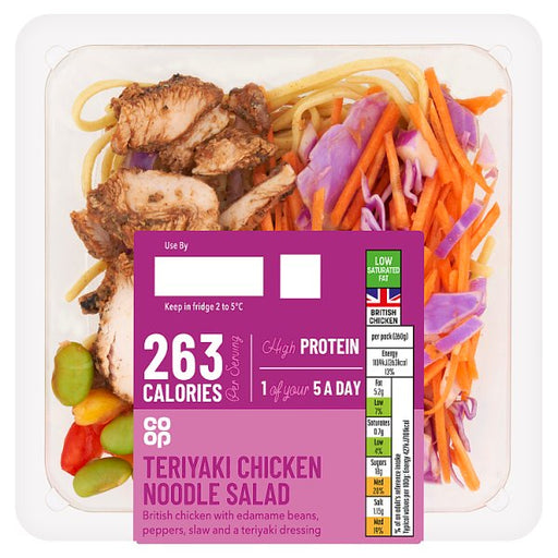 Co op Chicken Teriyaki Noodle Salad 260g