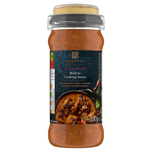 Co Op Irresistible Madras Cooking Sauce 360g