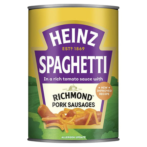 Heinz Spaghetti & Richmond Sausages 400g