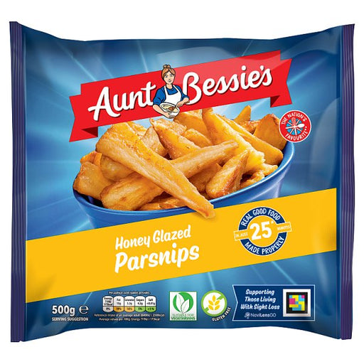 Aunt Bessies Honey-Glazed Roasted Parsnips 500g