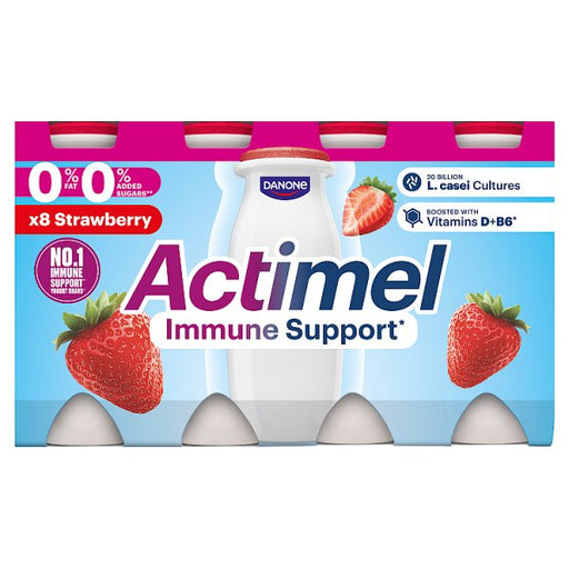 Actimel Strawberry 0.1% 8pk