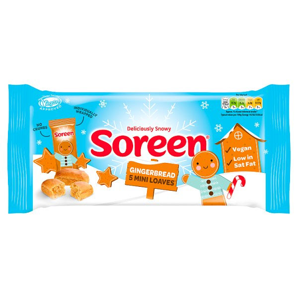 Soreen Gingerbread Mini Loaves 5pk