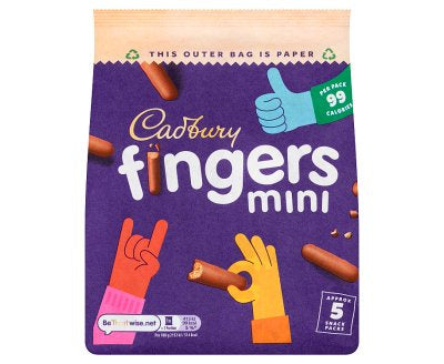 Cadbury Mini Fingers 5pk