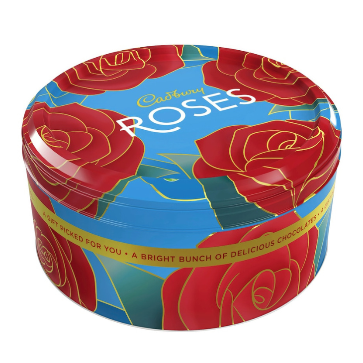 Cadbury Roses Tin 750g PS