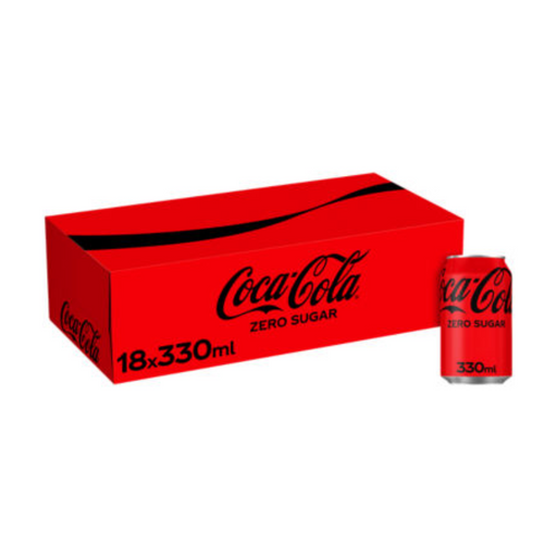 Coca-Cola (Coke) Zero 330ml 18pk
