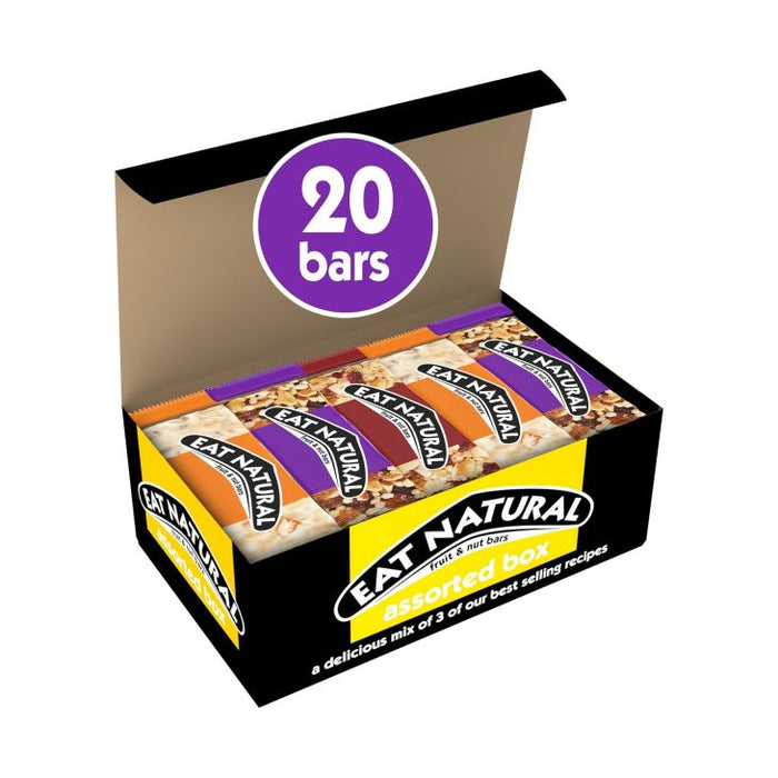 Eat Natural Fruit & Nut Bars Mixed Box, 20 Bars