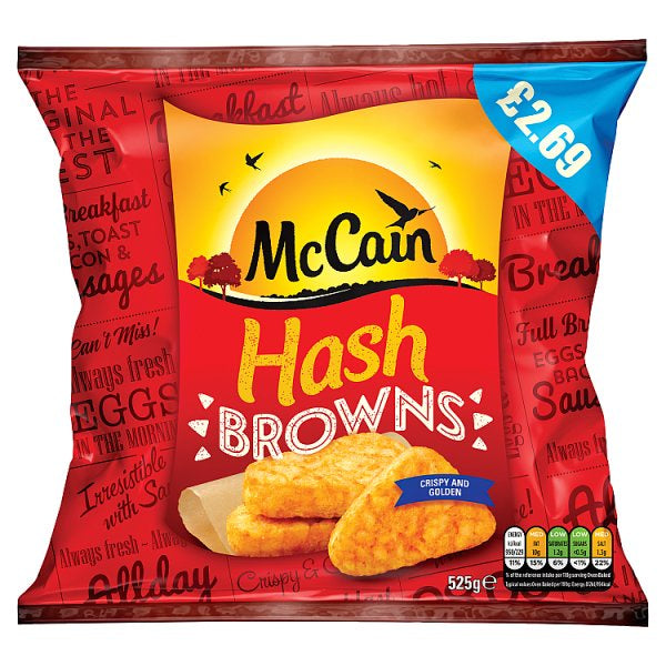 McCain Hash Browns PM 2.69 525g