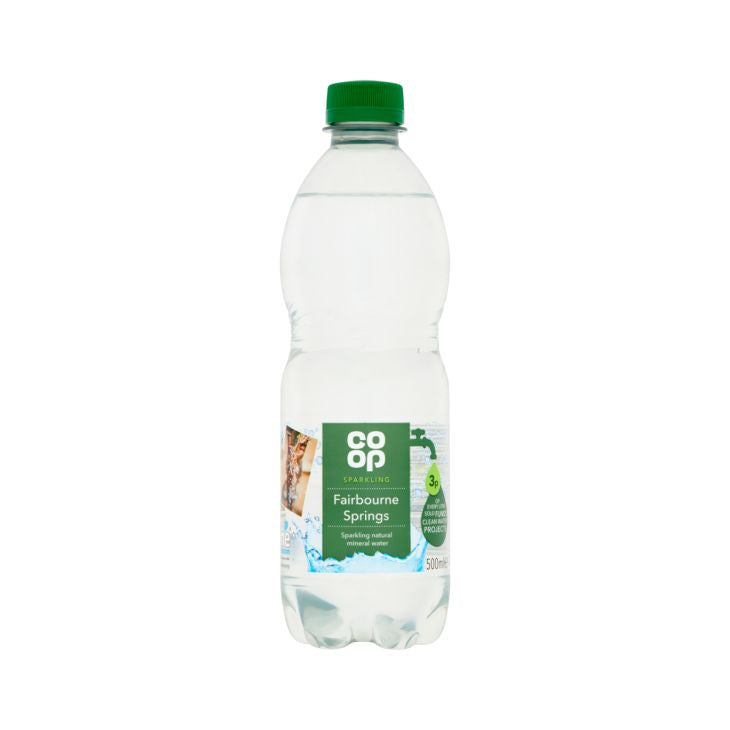 Co Op Fairbourne Springs Sparkling Mineral Water 500ml x 6