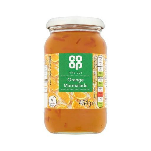 Co Op Fine Cut Orange Marmalade 454g