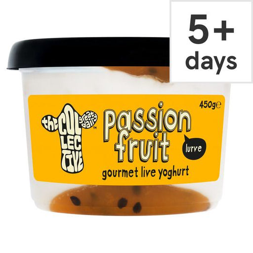 The Collective Passionfruit Gourmet Live Yoghurt 450G