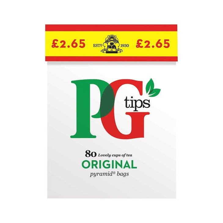 PG Tips Original Pyramid 80-Pack PM 2.65