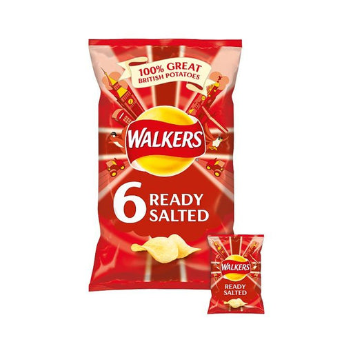 Walkers Ready Salted 6pk