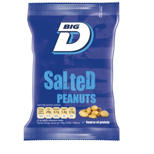 Big D Salted Peanuts 240g