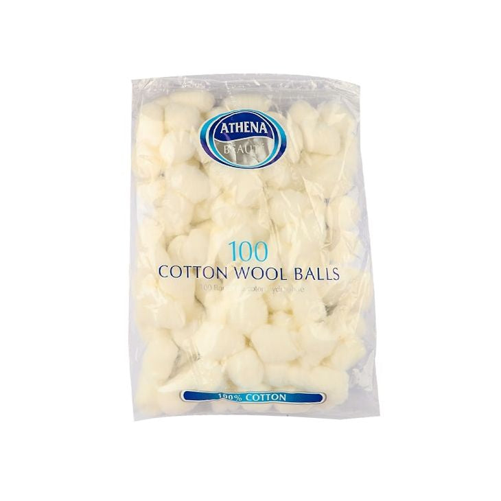 Athena Cotton Wool Balls 100-Pack