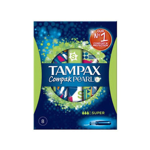 Tampax Compak Pearl Super 8-Pack