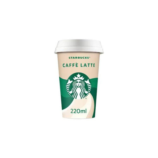Starbucks Caffe Latte Flavoured Milk Iced Coffee 220ml, 10pk
