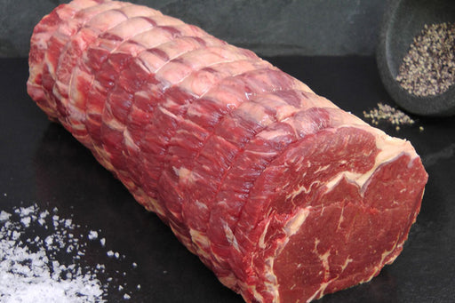 LNM Simpsons Beef Boned & Rolled Rib Joint Dry Aged, per KG