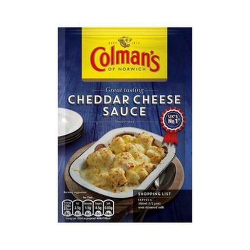 Colmans Cheddar Cheese Sauce Mix 40g