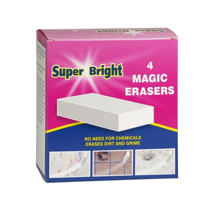 Super Bright Magic Eraser x 4