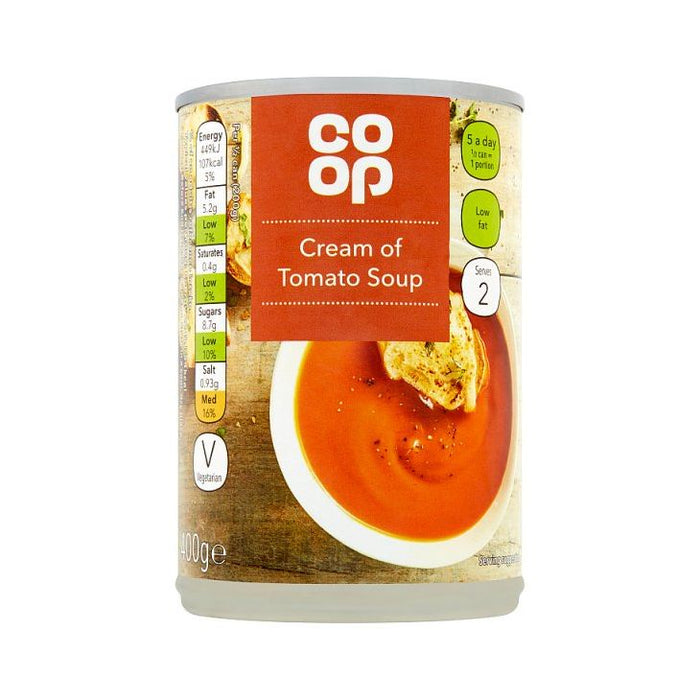 Co Op Cream of Tomato Soup 400g