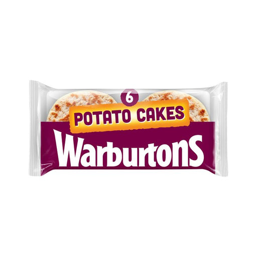 Warburtons Potato Cakes 6pk