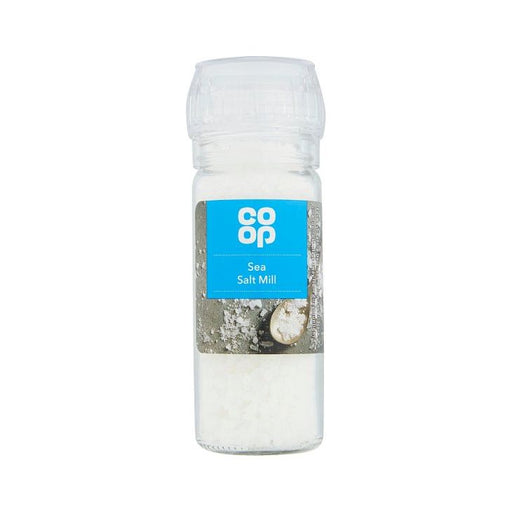 Co Op Sea Salt Disposable Mill 100g