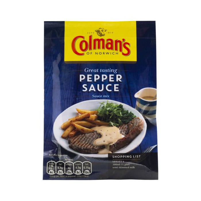 Colmans Pepper Sauce Mix 40g