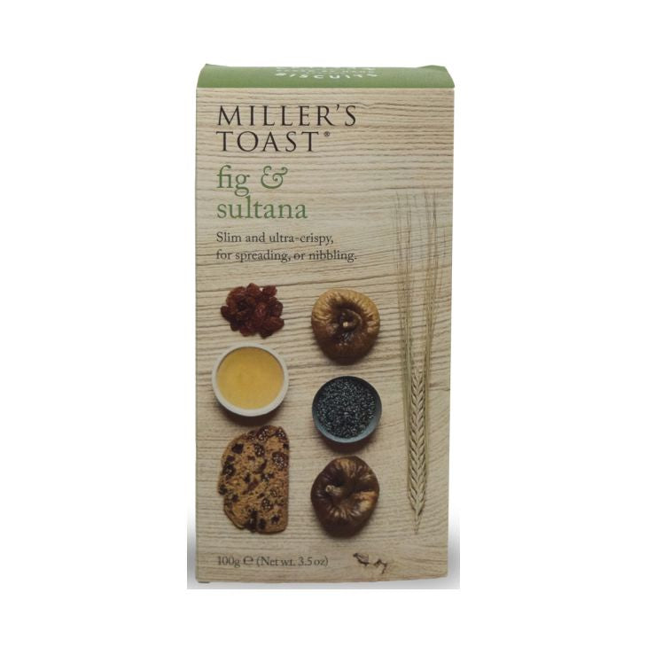 Millers Toast Fig & Sultana