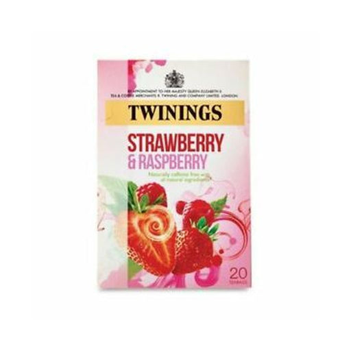 Twinings Strawberry & Raspberry Teabags 20-Pack
