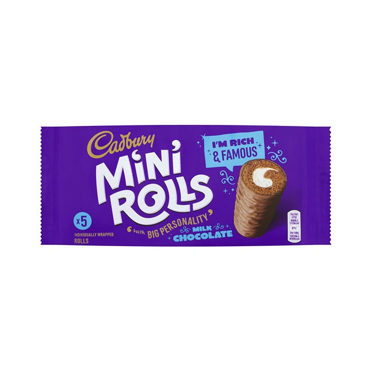 Cadbury Mini Rolls 5-Pack