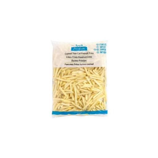 Sysco Premium Coated Thin Cut French Fries 2.5kg