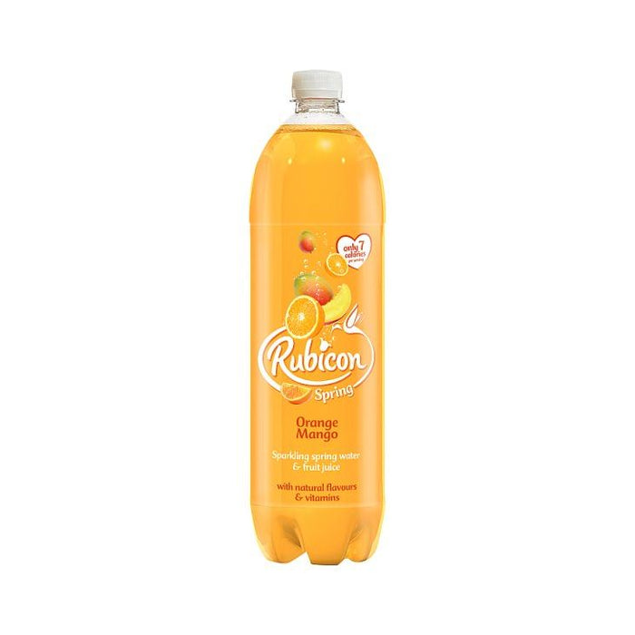 Rubicon Spring Sparkling Orange & Mango Water 1.5Ltr