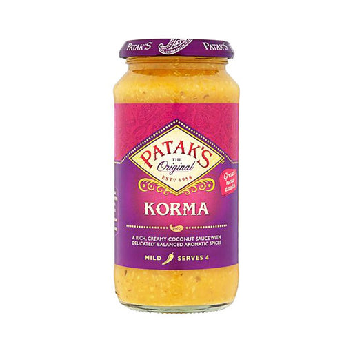 Pataks Mild Korma Curry Sauce 450g