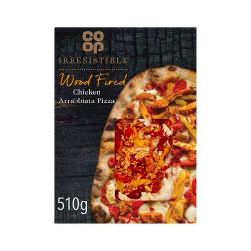 Co Op Irresistible Arrabbiata Chicken Pizza 500g