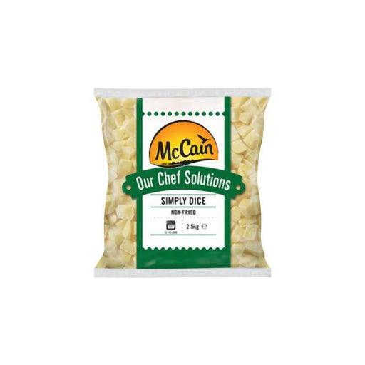 McCain Our Chef Solutions Simply Dice Potatoes 2.5kg