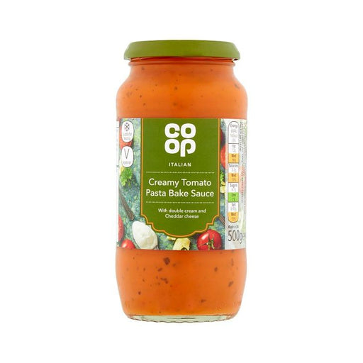 Co Op Creamy Tomato Pasta Sauce 500g