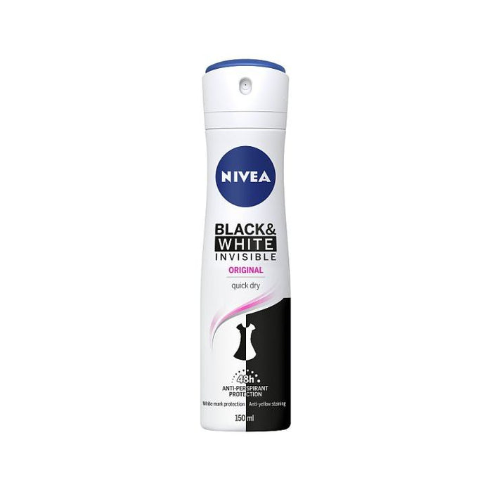 Nivea Black & White Clear Antiperspirant Deodorant Female 150ml