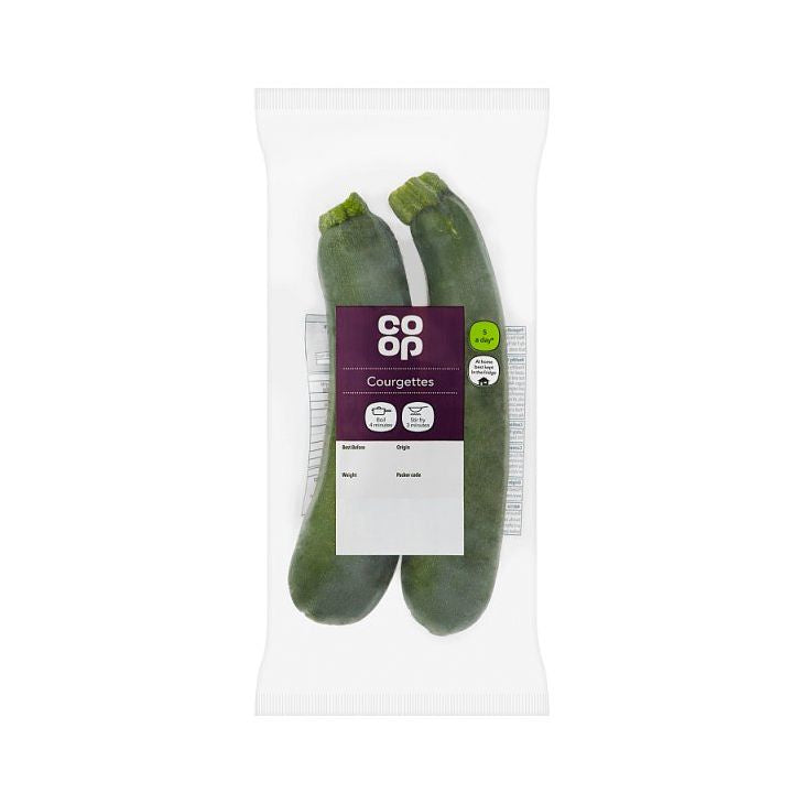 Co Op Courgettes, 400g / 5000128624763