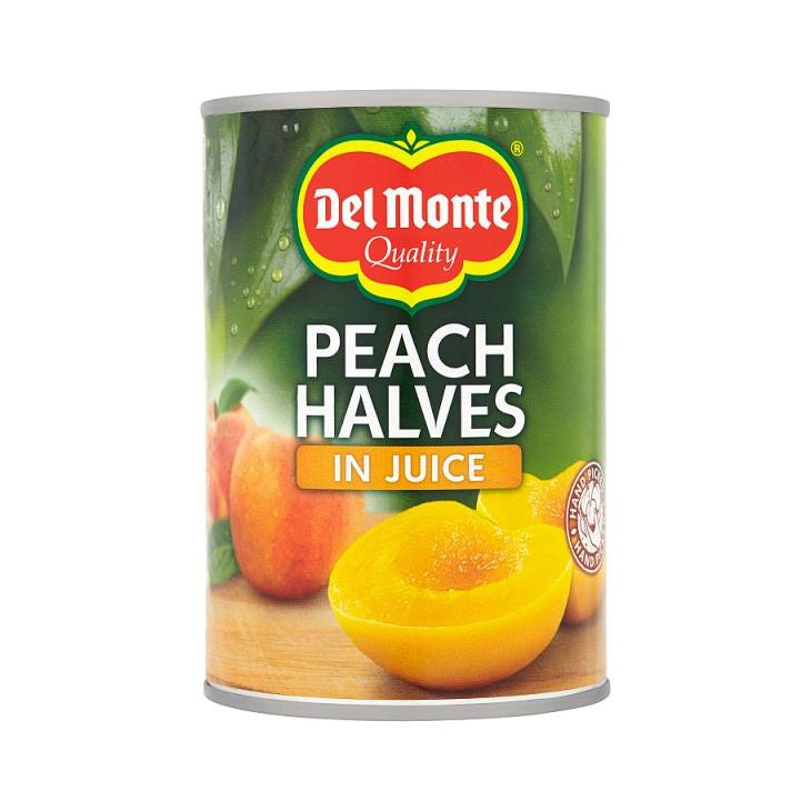 Del Monte Peach Halves In Juice 415g
